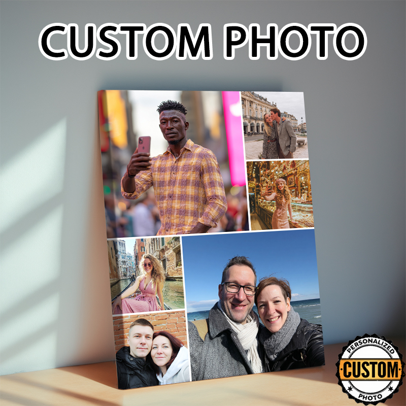 Photography Poster - 1 piece collage multi-photo custom poster,
