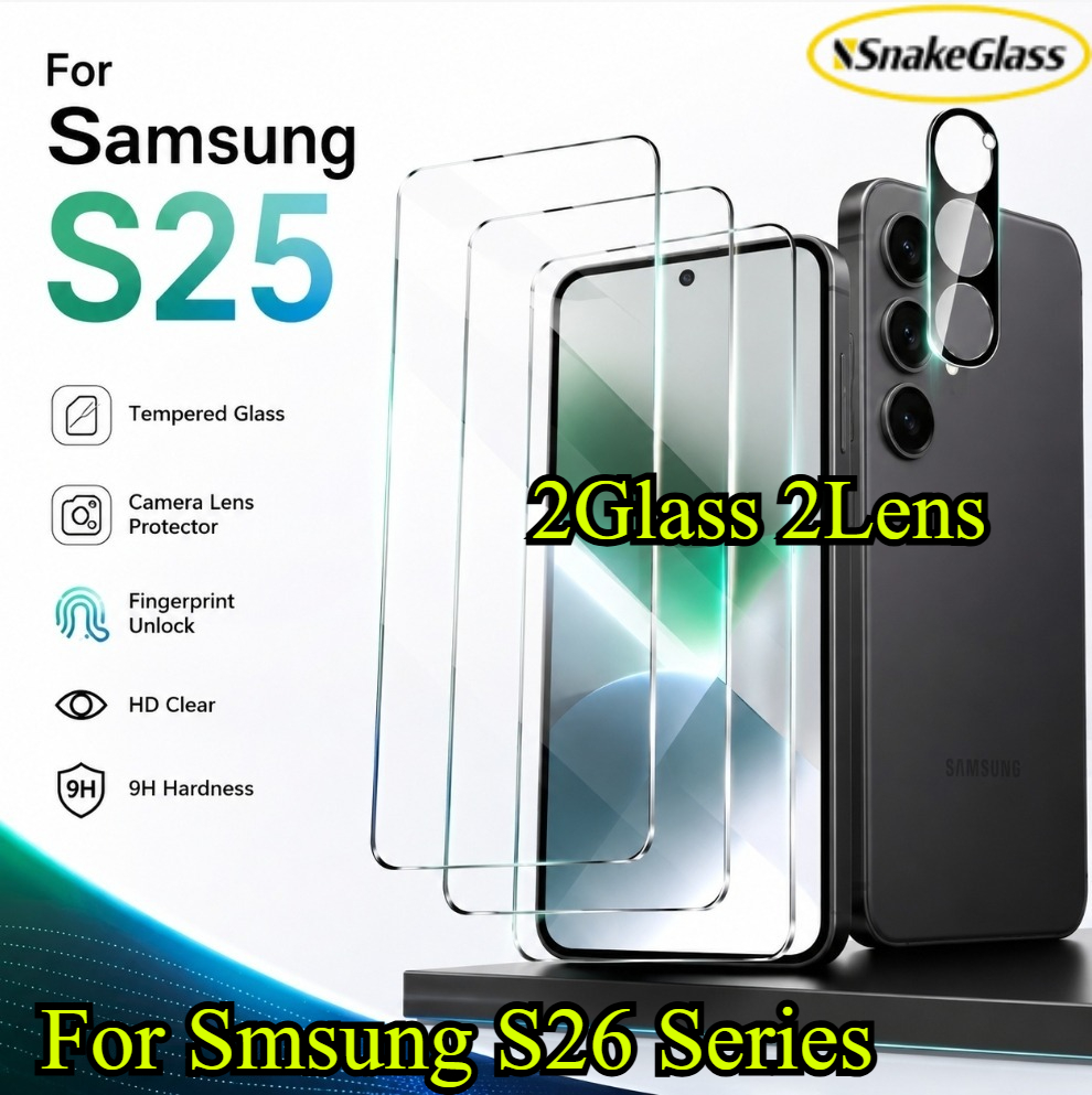 Photography Kit Samsung S26 Ultra - 2+2PCS Screen Protector for Samsung Galaxy