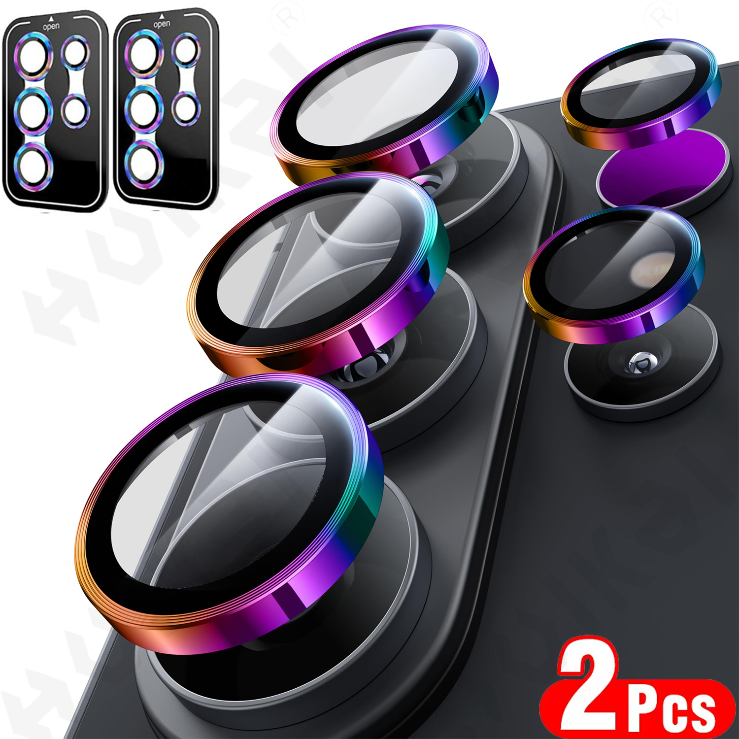 Photography Kit Samsung S26 Ultra - 2 Set Gradient Camera Lens Protector
