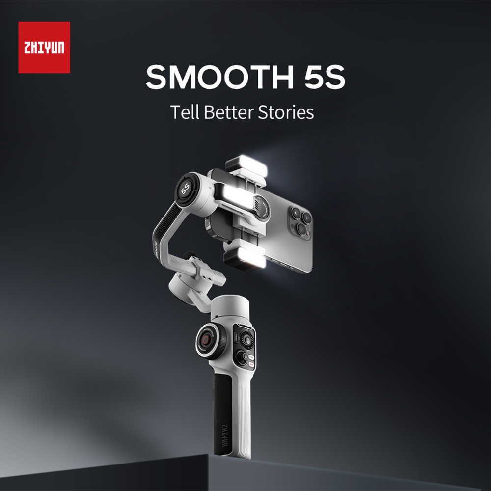 Zhiyun Smooth 5S Combo 3-Axis  – Handheld Stabilizer Gimbal Bewertung und Preis