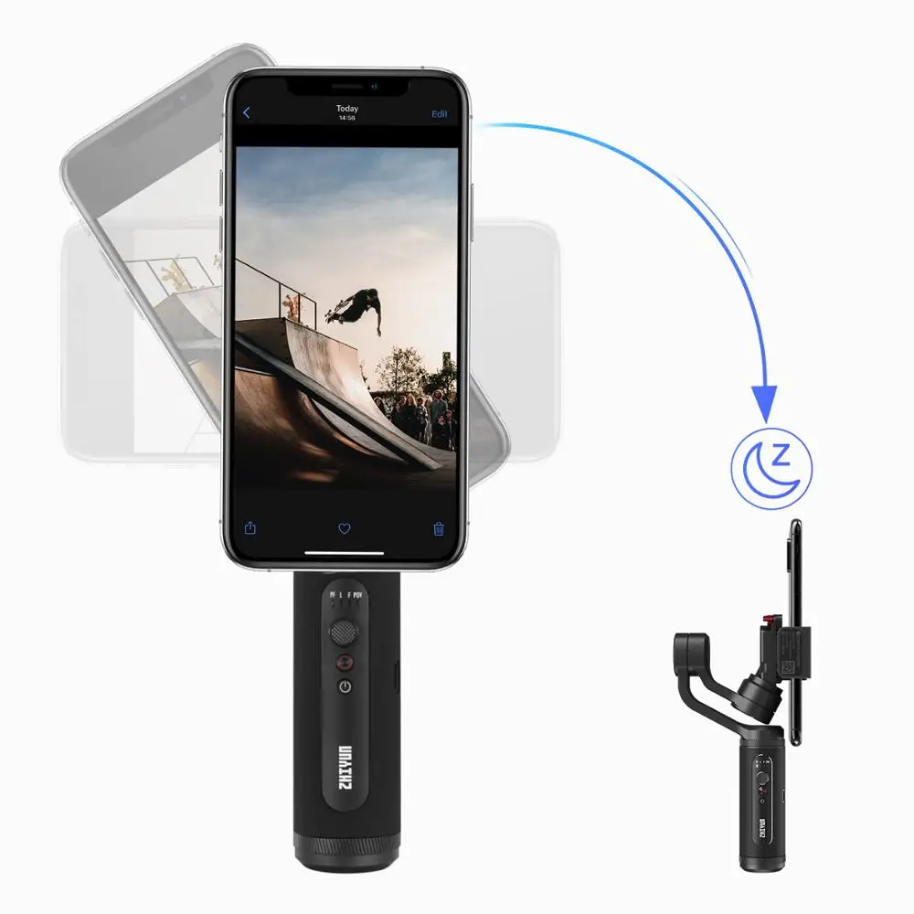 NEW Zhiyun Smooth Q2 3-Axis Sm – Handheld Stabilizer Gimbal Bewertung und Preis