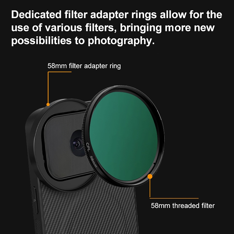 4 in 1 Lens 58mm Mobile Phone  – Photography With Mobile Bewertung und Preis