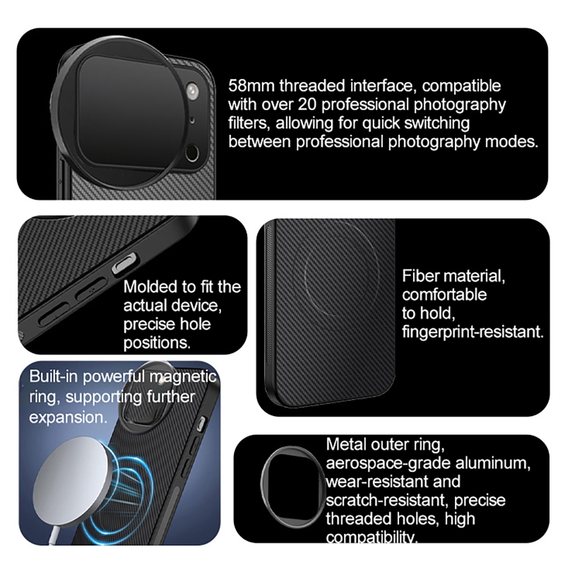 4 in 1 Lens 58mm Mobile Phone  – Photography With Mobile Bewertung und Preis