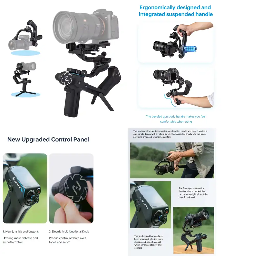 FeiyuTech Feiyu Scorp 2 3-Axis – Handheld Stabilizer Gimbal Bewertung und Preis