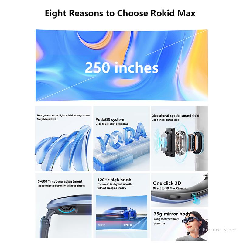 Rokid Max AR 3D Smart Glasses  – Handheld Stabilizer Gimbal Bewertung und Preis