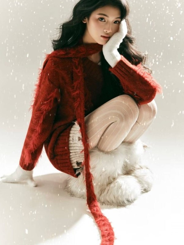 2025 New Red Sweater Art Photo – Photography Studio Bewertung und Preis