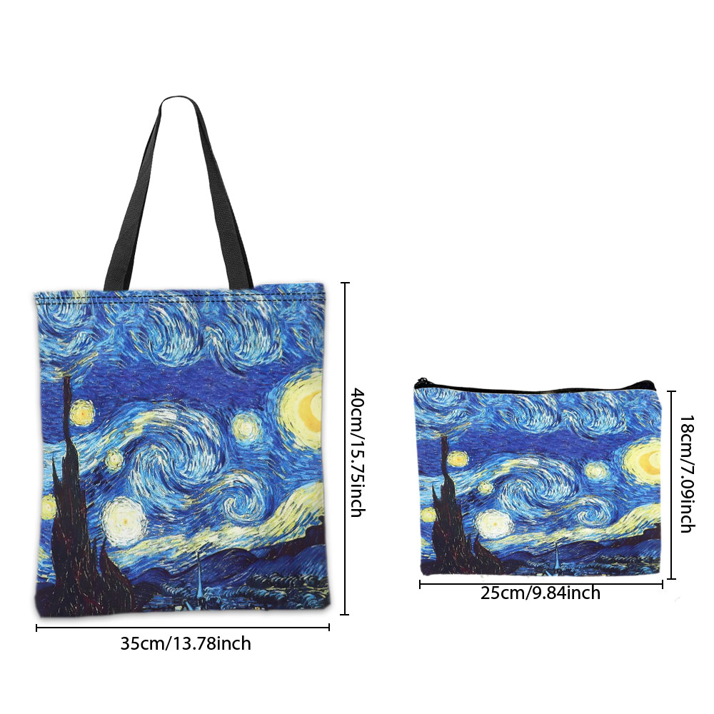 Van Gogh Series Tote Bag Cosme – Photography Hobby Bewertung und Preis