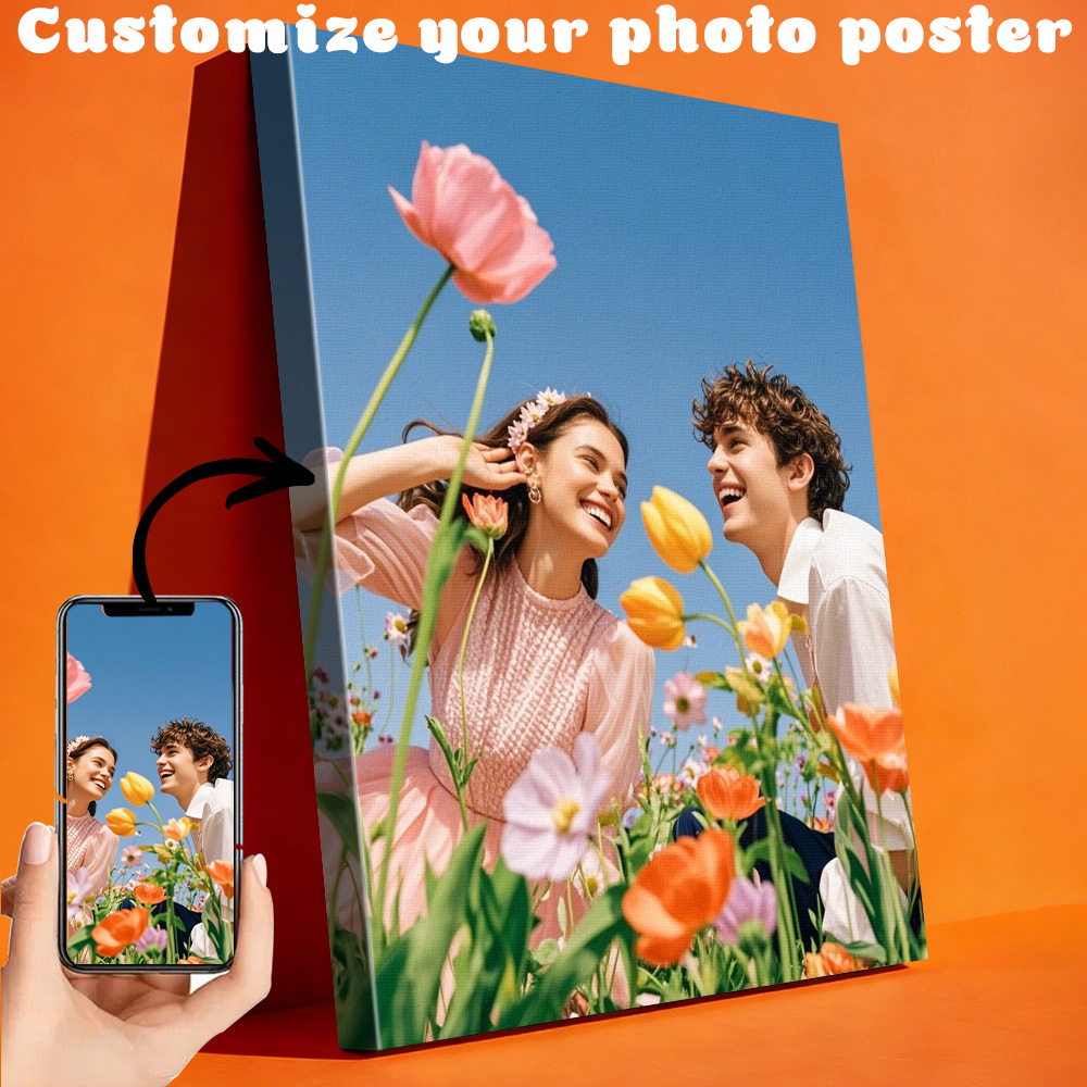 1 customized photo canvas, opt – Photography Poster Bewertung und Preis