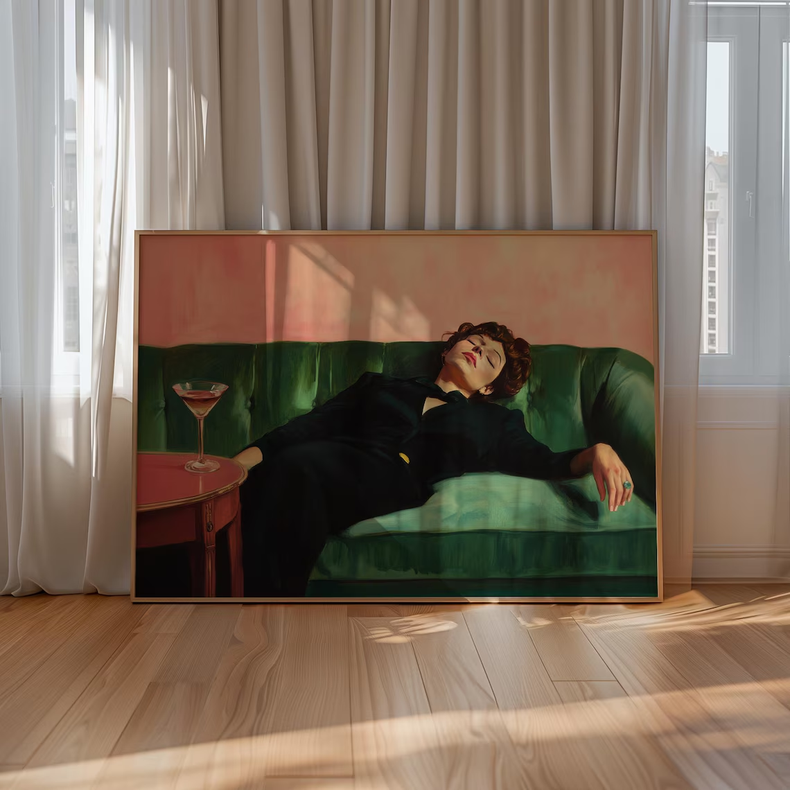 Woman on Couch with Martini |  – Photography Hobby Bewertung und Preis