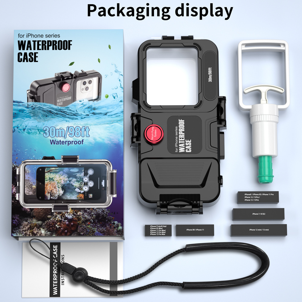 Waterproof Diving Swimming Cov – Photography With Iphone 15 Bewertung und Preis