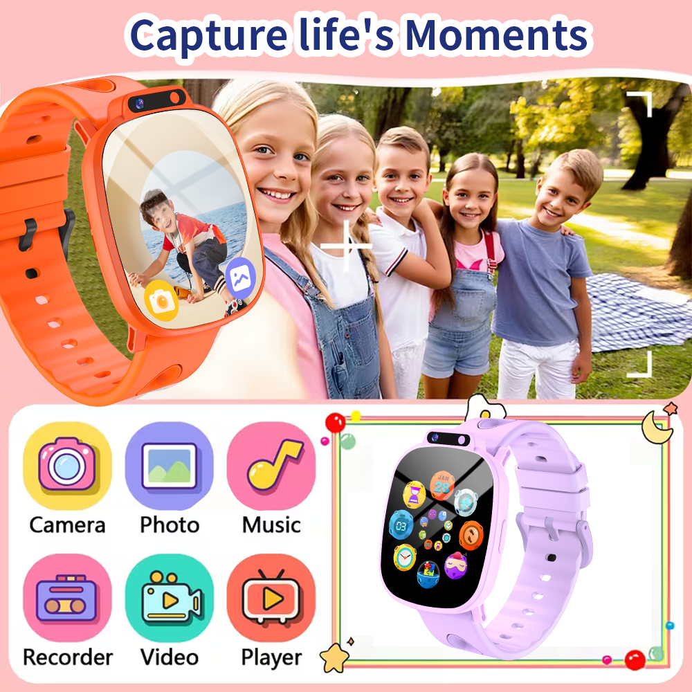 LAXASFIT Children's Smartwatch – Photography Game Bewertung und Preis