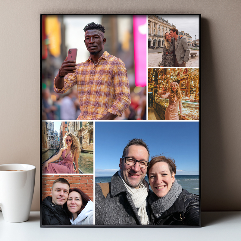 1 piece collage multi-photo cu – Photography Poster Bewertung und Preis