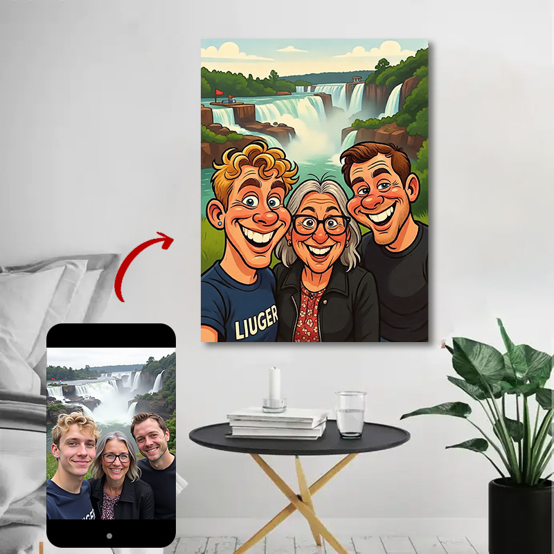 Custom Family Cartoon Poster F – Photography Poster Bewertung und Preis
