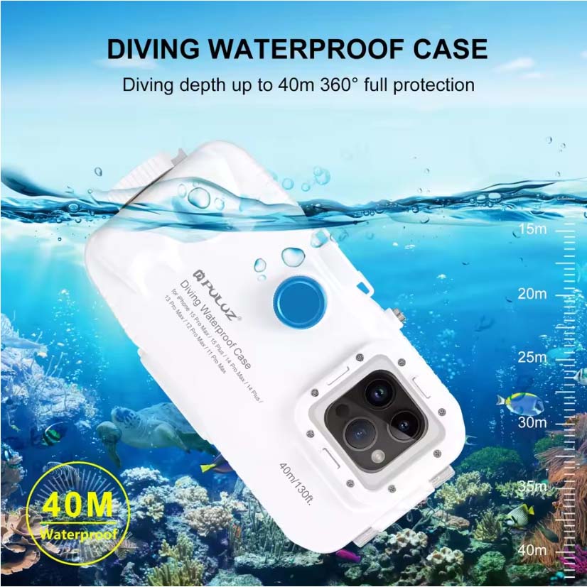 40M Waterproof Case for iPhone – Photography With Iphone 15 Bewertung und Preis