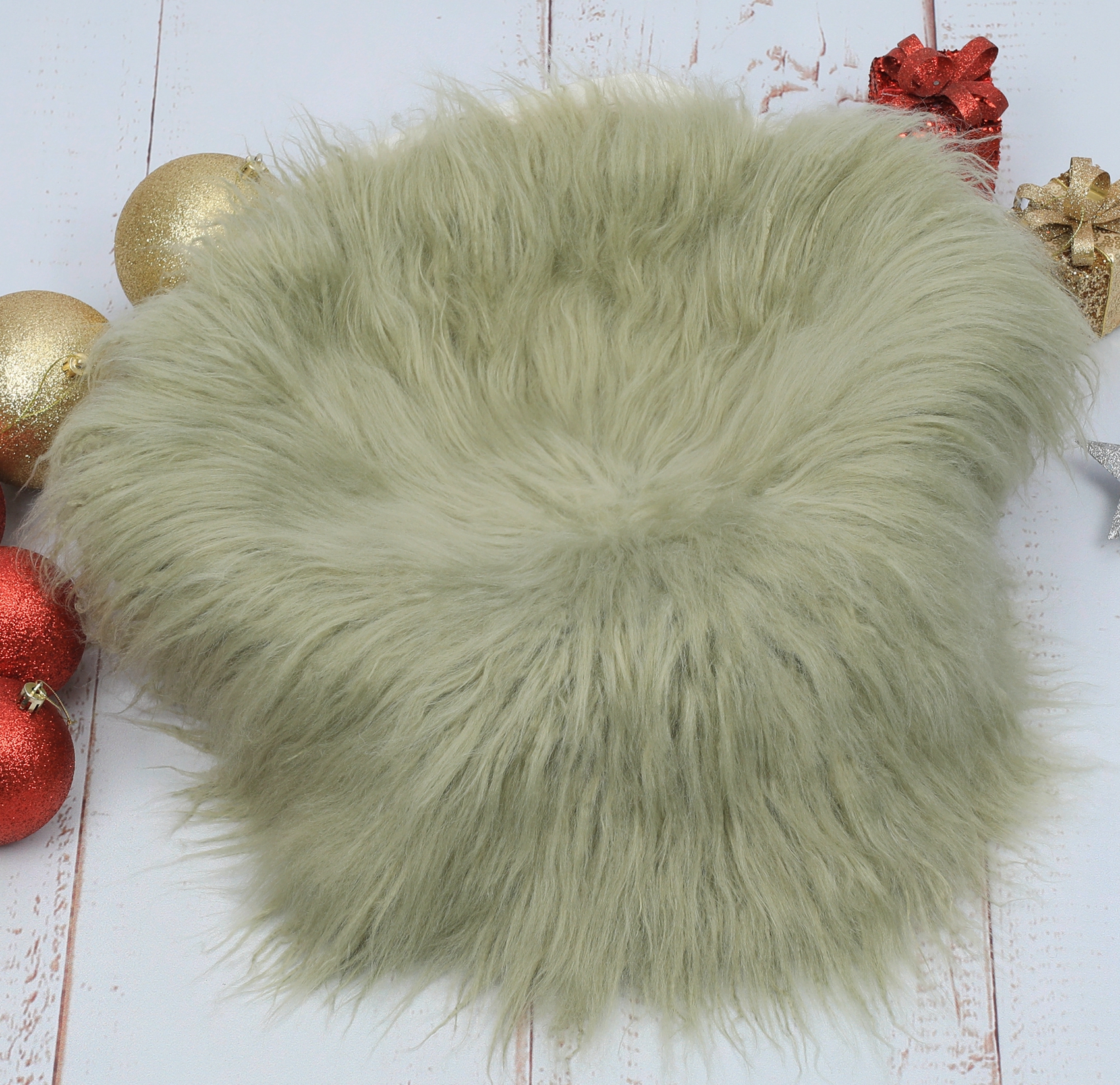 Faux Fur Round Mat Newborn Pho – Photography Newborn Bewertung und Preis