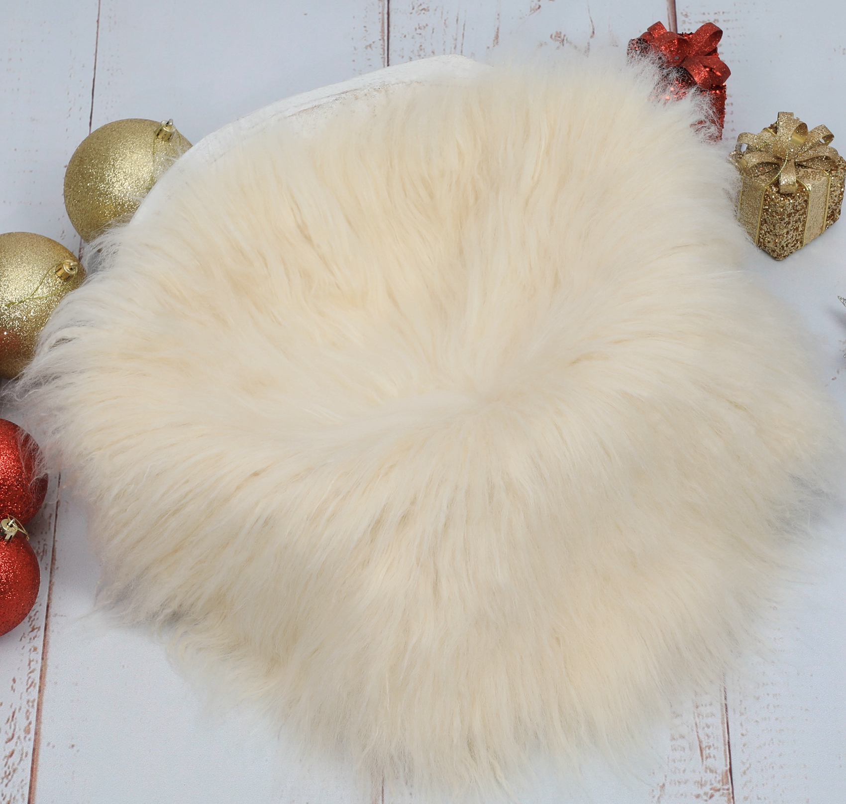 Faux Fur Round Mat Newborn Pho – Photography Newborn Bewertung und Preis
