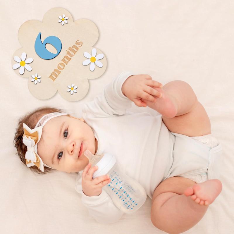 Wooden Baby Monthly Milestone  – Photography Newborn Bewertung und Preis
