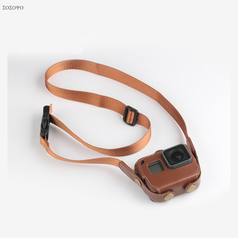3 colors Protective case PU Ba – Camera Strap Leather Bewertung und Preis