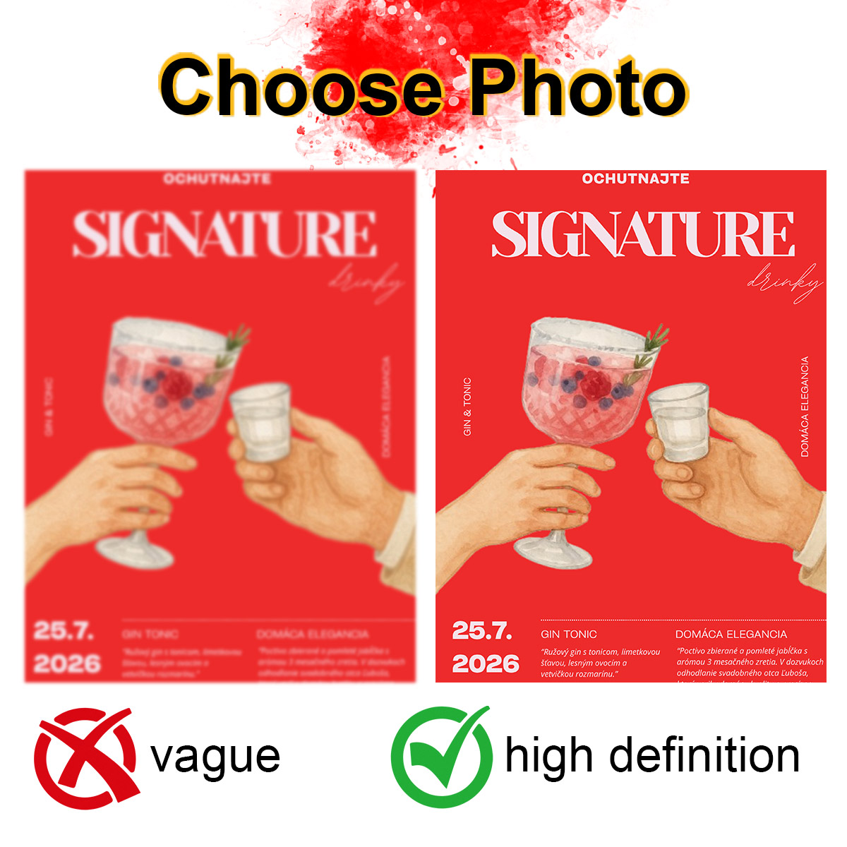 Custom Photo Advertising Poste – Photography Poster Bewertung und Preis