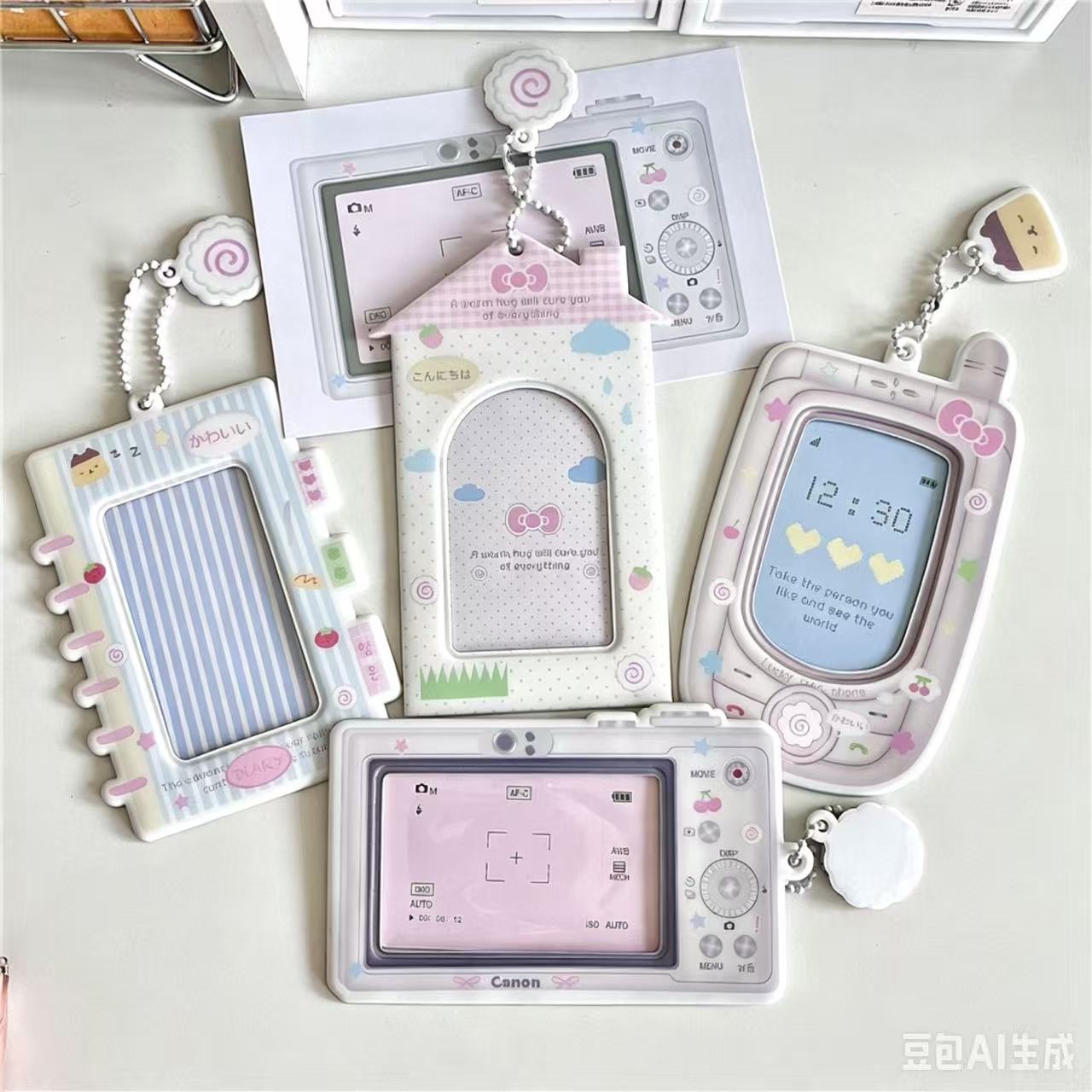 1PC Cartoon Kpop Photocard Hol – Photography With Mobile Bewertung und Preis