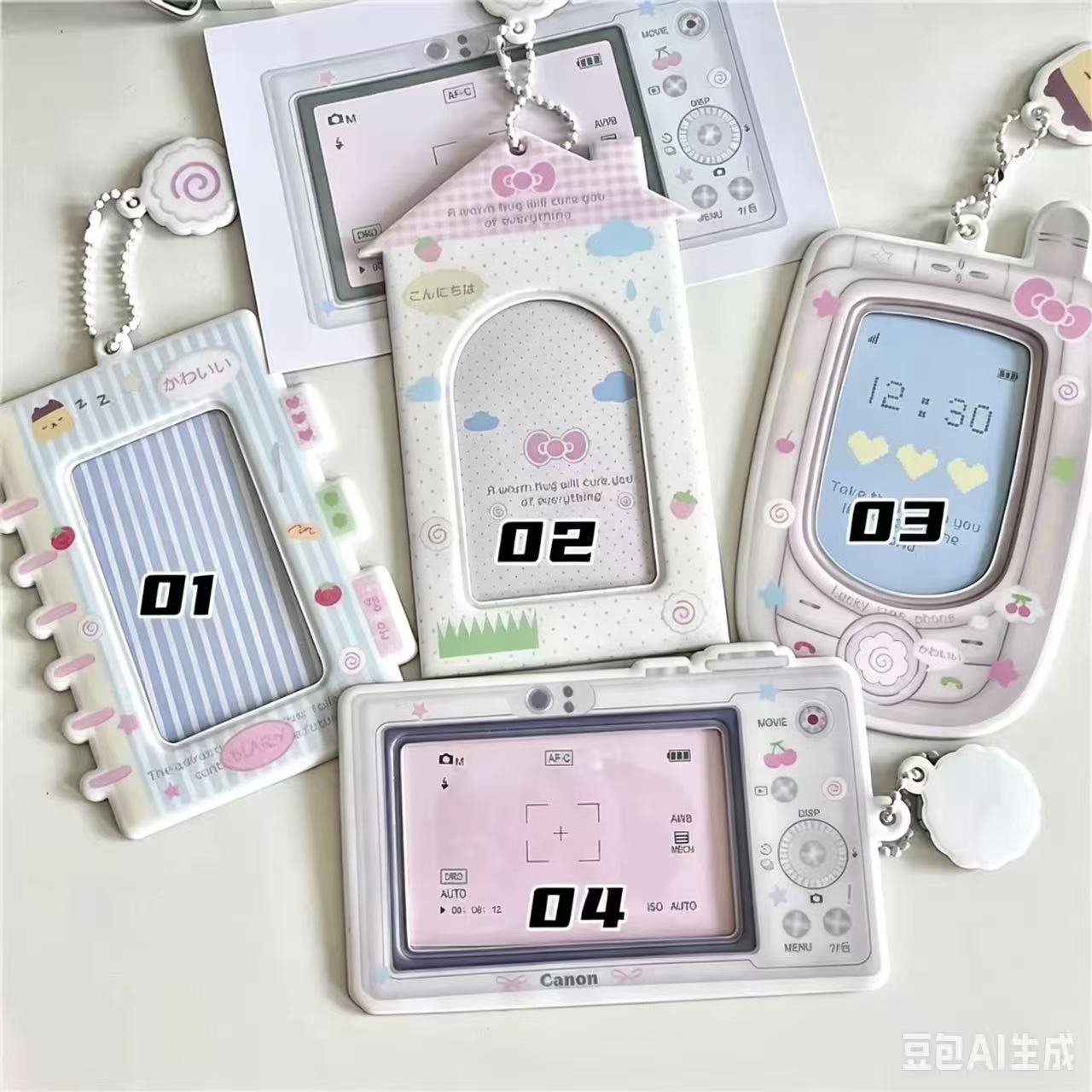 1PC Cartoon Kpop Photocard Hol – Photography With Mobile Bewertung und Preis