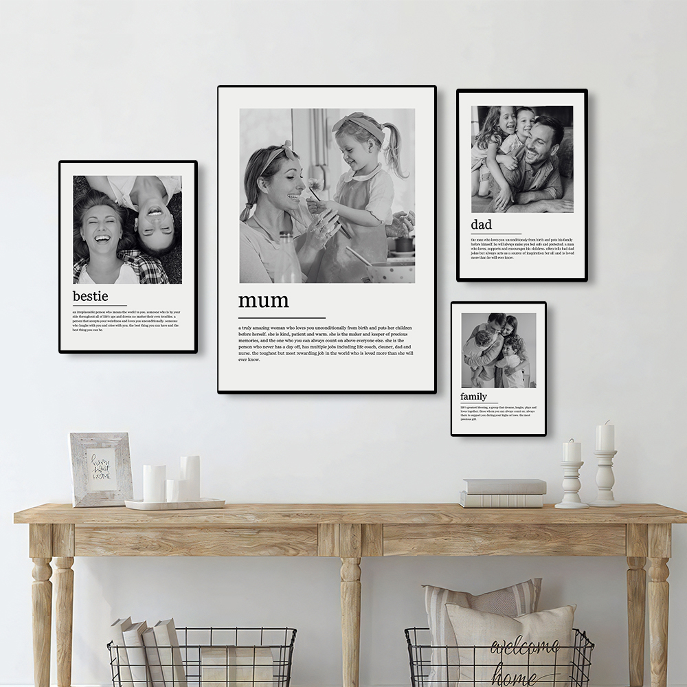 Custom Family Photo Canvas Pai – Photography Poster Bewertung und Preis