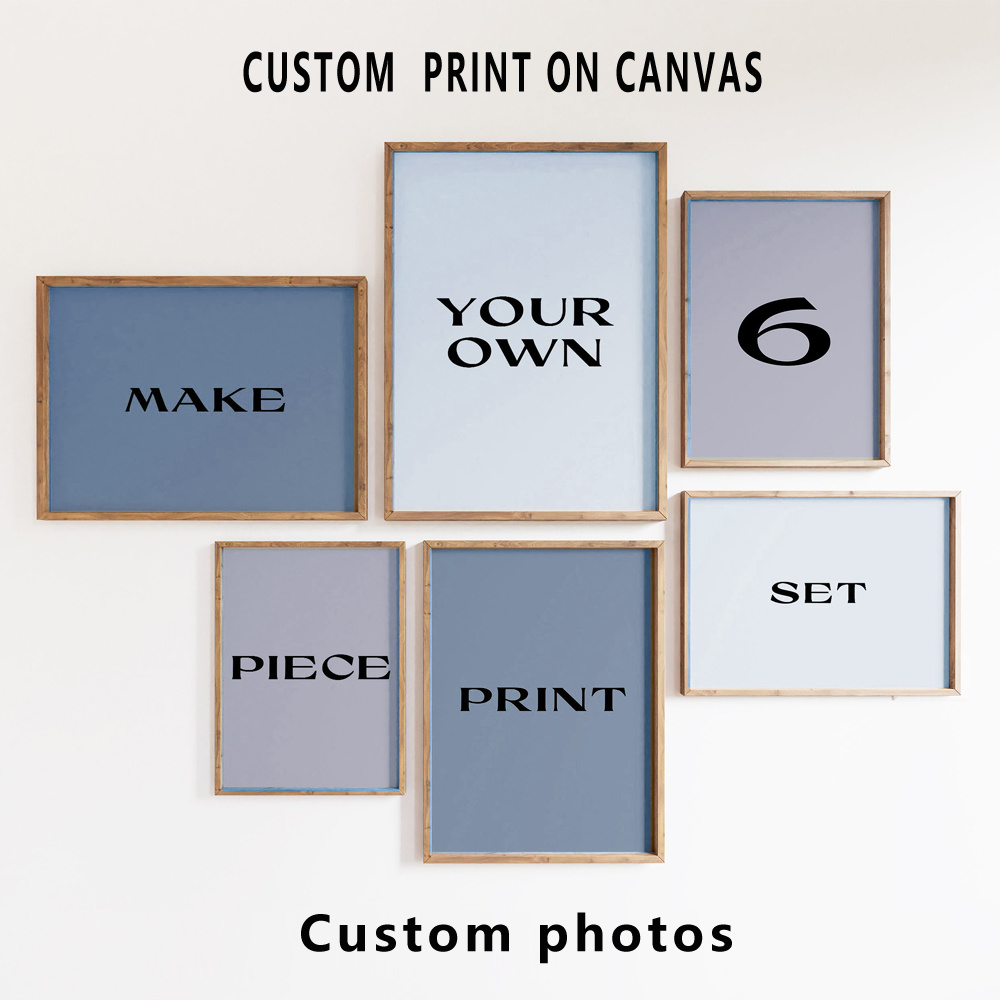 6pcs/set Custom Canvas Prints  – Photography Poster Bewertung und Preis