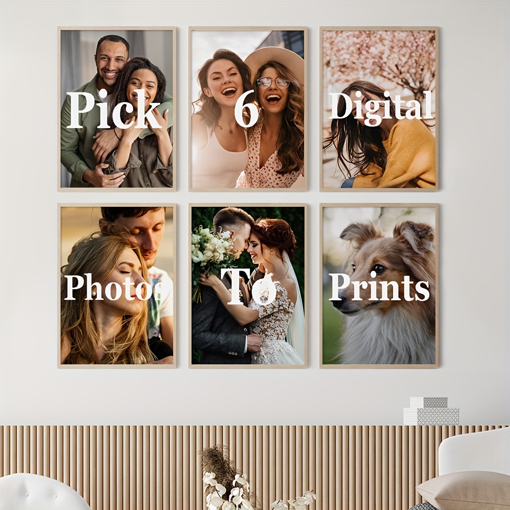 6pcs/set Custom Canvas Prints  – Photography Poster Bewertung und Preis