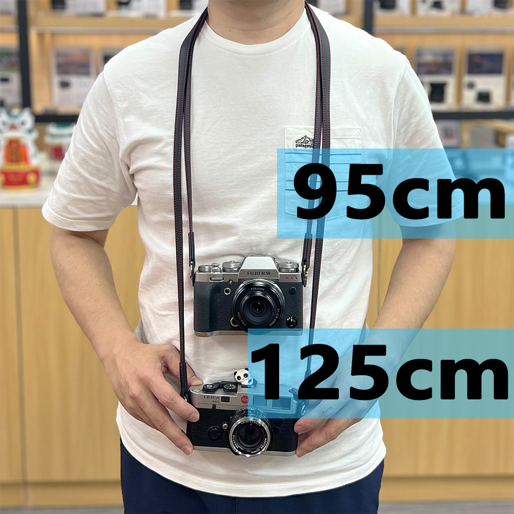 Leather shoulder strap 95cm 12 – Camera Strap Leather Bewertung und Preis