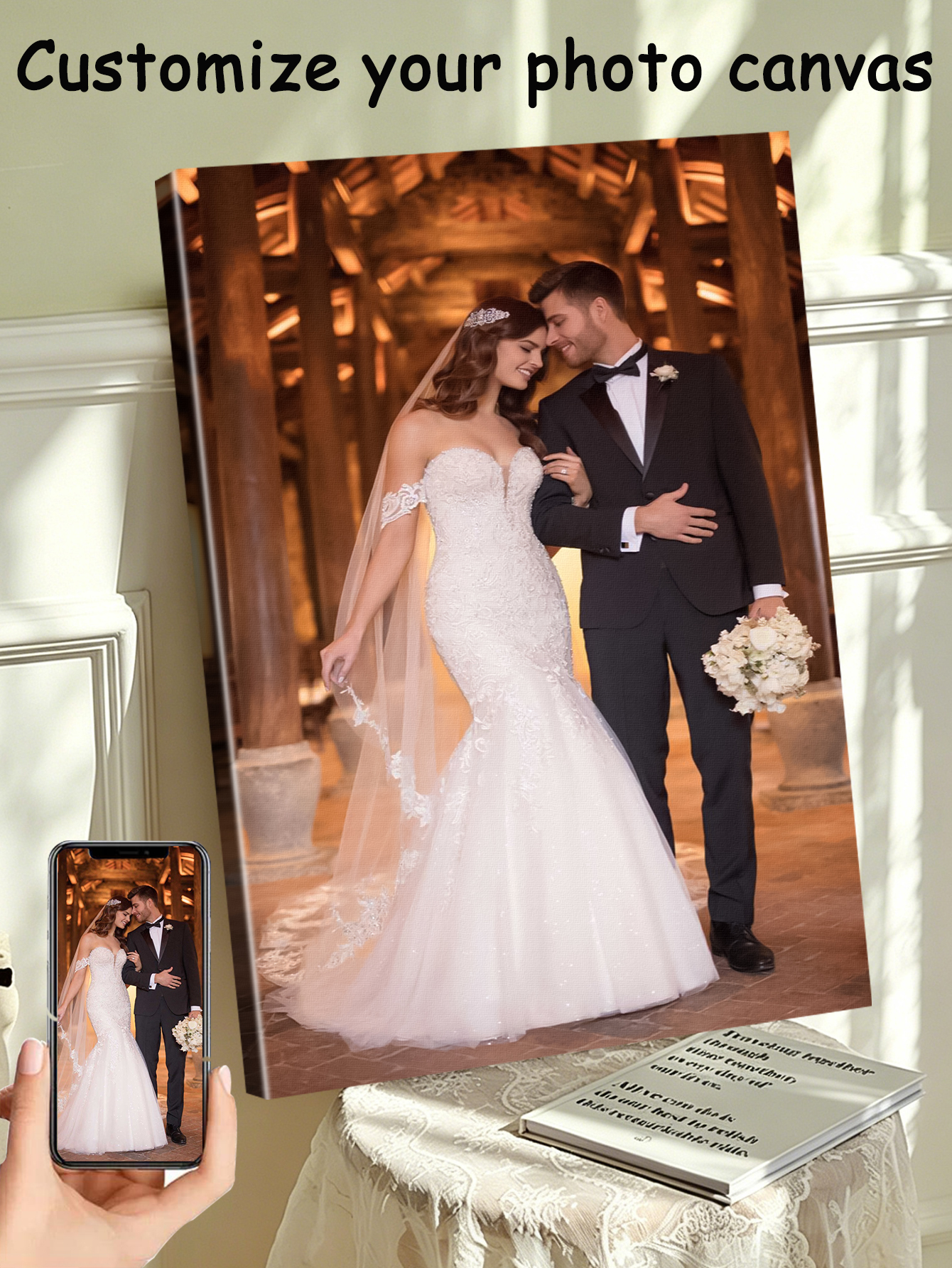 1 customized photo canvas, opt – Photography Poster Bewertung und Preis