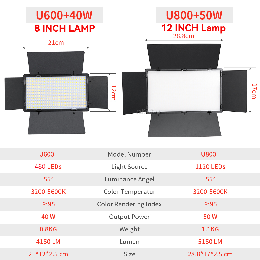 U800 U600 LED Photo Studio Vid – Photography Game Bewertung und Preis